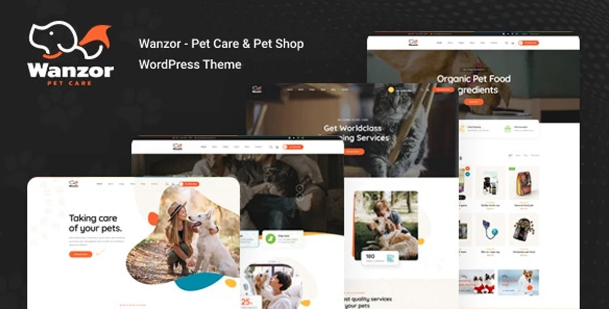 Wanzor - Pet WordPress Theme 1.2.3